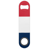 Franse vlag speed flessenopener (Achterkant)