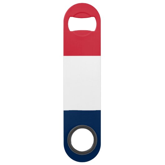 Franse vlag speed flessenopener (Achterkant)