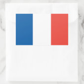 Franse Vlag Sticker (Tas)