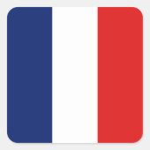 Franse vlag Sticker (Voorkant)