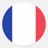 Franse vlag Sticker (Voorkant)