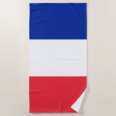 Franse vlag strandlaken (Voorkant)