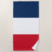 Franse Vlag Strandlaken (Voorkant)