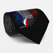 Franse vlag stropdas (Opgerold)