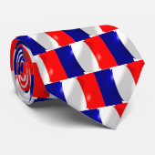 Franse vlag stropdas (Opgerold)