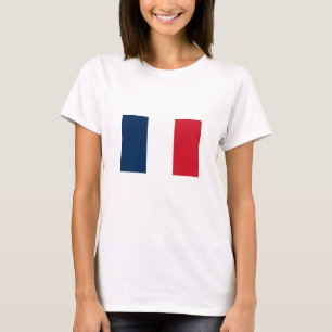 Franse vlag t-shirt