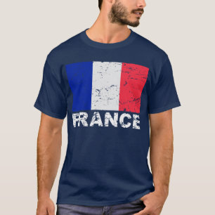 Franse  vlag t-shirt