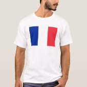 Franse vlag t-shirt (Voorkant)