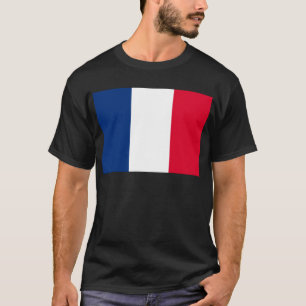 Franse vlag t-shirt
