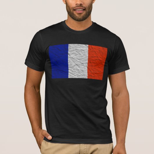 franse vlag t-shirt (Voorkant)