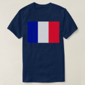 Franse vlag t-shirt (Design voorkant)