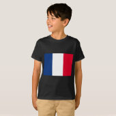 Franse vlag t-shirt (Voorkant volledig)