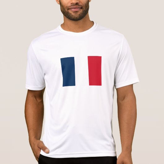 Franse vlag t-shirt (Voorkant)