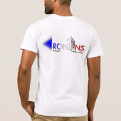 Franse vlag t-shirt (Achterkant)