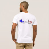 Franse vlag t-shirt (Achterkant volledig)