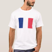 Franse vlag t-shirt (Voorkant)