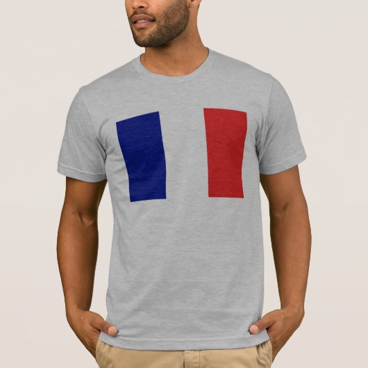 Franse vlag t-shirt (Voorkant)