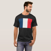 Franse Vlag T-shirt (Voorkant volledig)