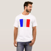 Franse vlag t-shirt (Voorkant volledig)