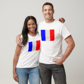 Franse vlag t-shirt (Unisex)