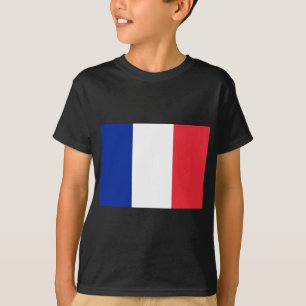 Franse vlag t-shirt