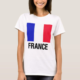 Franse vlag t-shirt