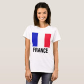 Franse vlag t-shirt (Voorkant volledig)