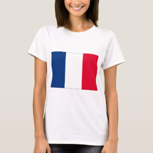 Franse vlag t-shirt