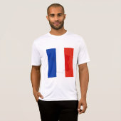 Franse vlag t-shirt (Voorkant volledig)