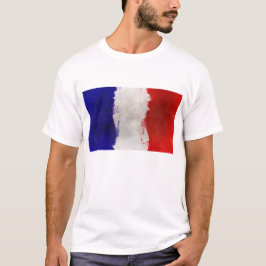 Franse vlag t-shirt