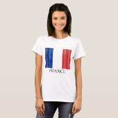  Franse vlag T-shirt (Voorkant volledig)