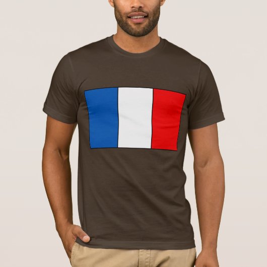 Franse vlag T-shirts en cadeaus (Voorkant)