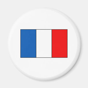 Franse vlag T-shirts en cadeaus Magneet