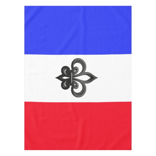 Franse vlag tafelkleed (Voorkant)