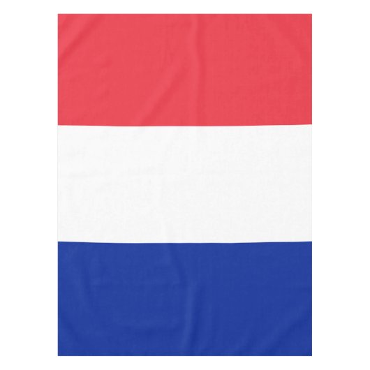 Franse vlag tafelkleed (Voorkant)