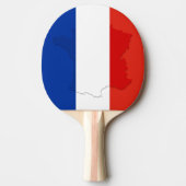 Franse vlag tafeltennisbatje (Voorkant)