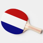 Franse vlag tafeltennisbatje (Zijkant)