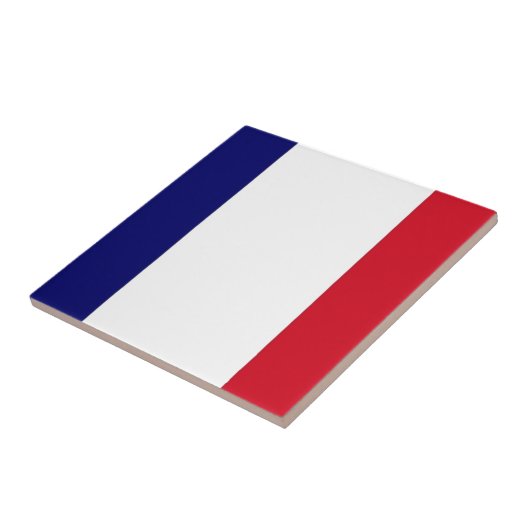 Franse vlag tegeltje (Zijkant)