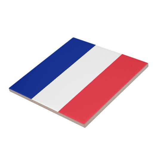 Franse vlag tegeltje (Zijkant)