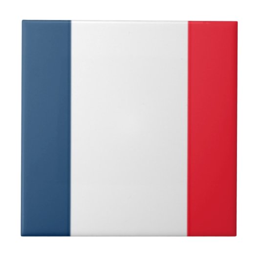 Franse vlag tegeltje (Voorkant)