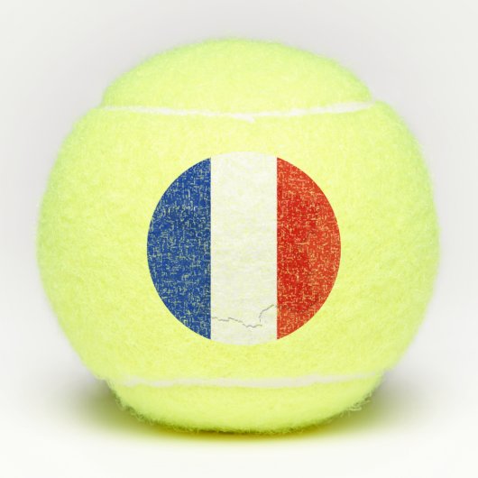 Franse vlag tennisballen (Voorkant)
