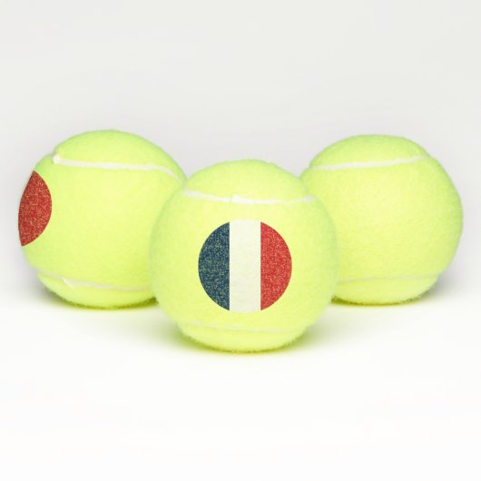 Franse vlag tennisballen (Multi)