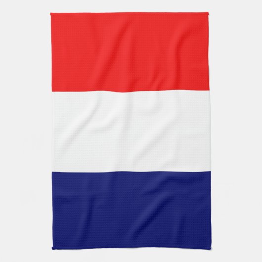 Franse vlag theedoek (Verticaal)