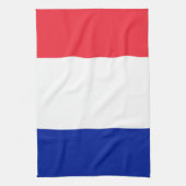 Franse vlag theedoek (Verticaal)