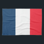 Franse vlag theedoek<br><div class="desc">Steun uw land</div>