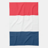Franse vlag theedoek (Verticaal)