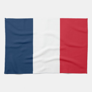 Franse vlag theedoek