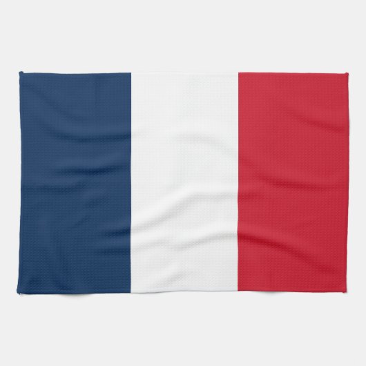 Franse vlag theedoek (Horizontaal)