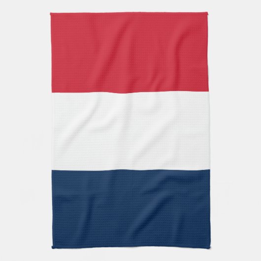 Franse vlag theedoek (Verticaal)