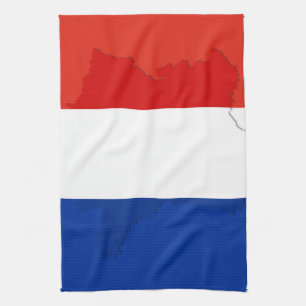 Franse vlag theedoek
